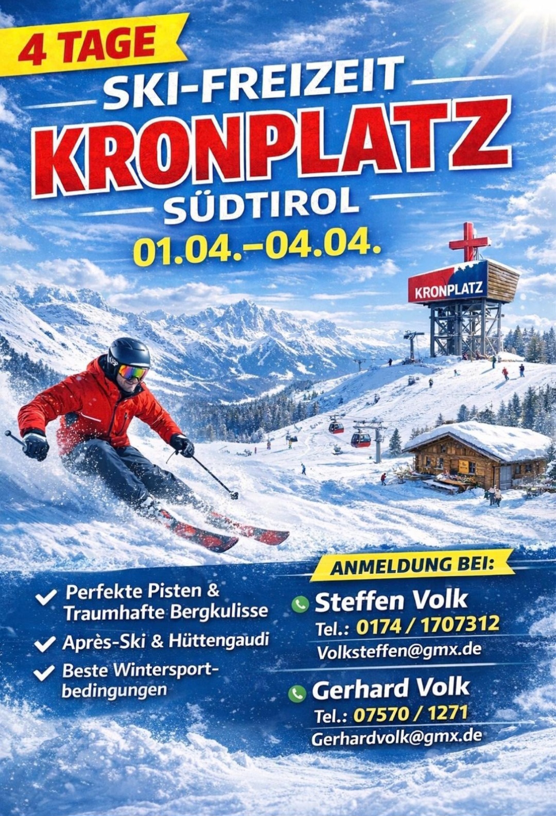 Skifreizeit Südtirol